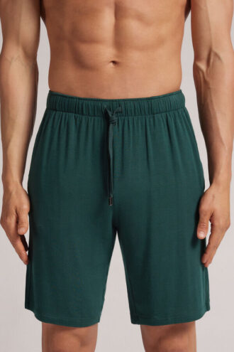 Szorty z jedwabiu i modalu