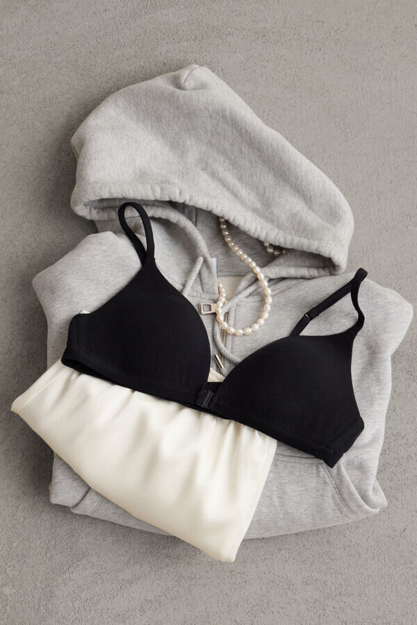 Ultralekki bawełniany biustonosz trójkątny Tiziana Ultralekki bawełniany biustonosz trójkątny Tiziana