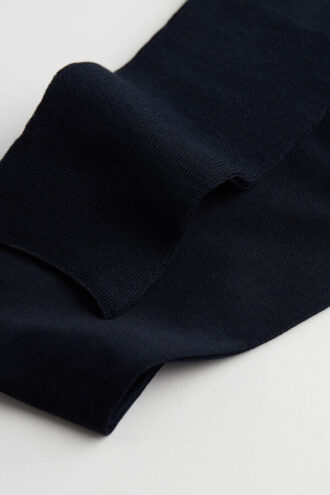 Wysokie skarpetki z egipskiej bawełny satynowej